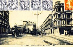 2772- Oran - Place des Victoires - 1910
